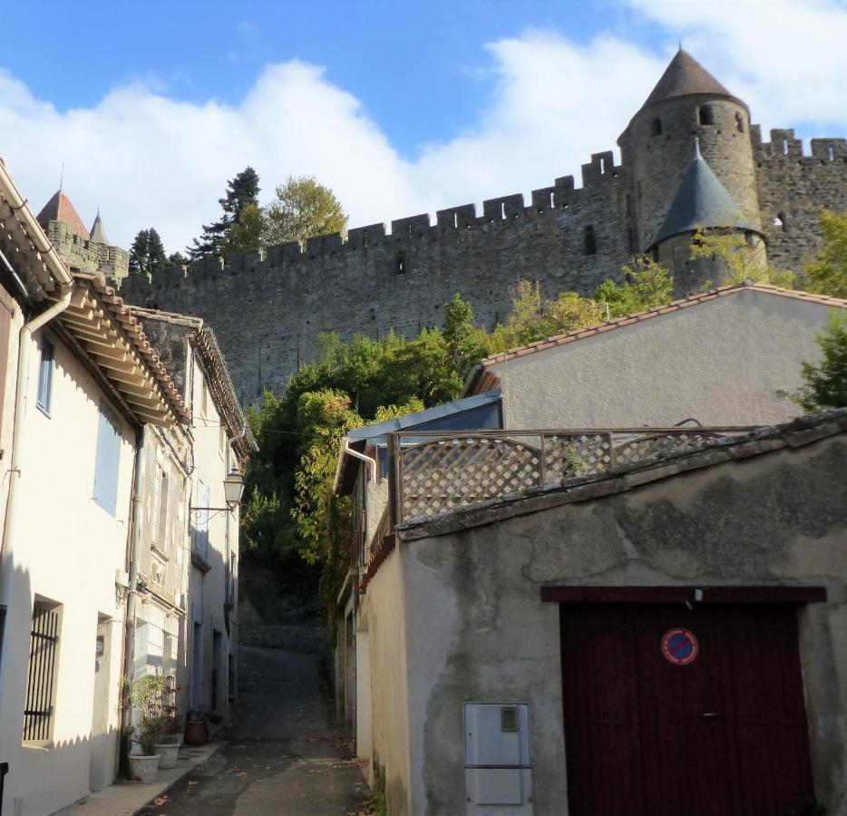Maison Des Remparts Nichee Sous La Cite カルカソンヌ エクステリア 写真